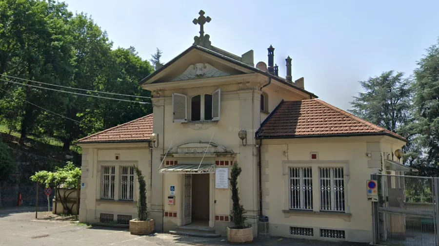 Cappella del Cimitero di Cavoretto sulla collina torinese